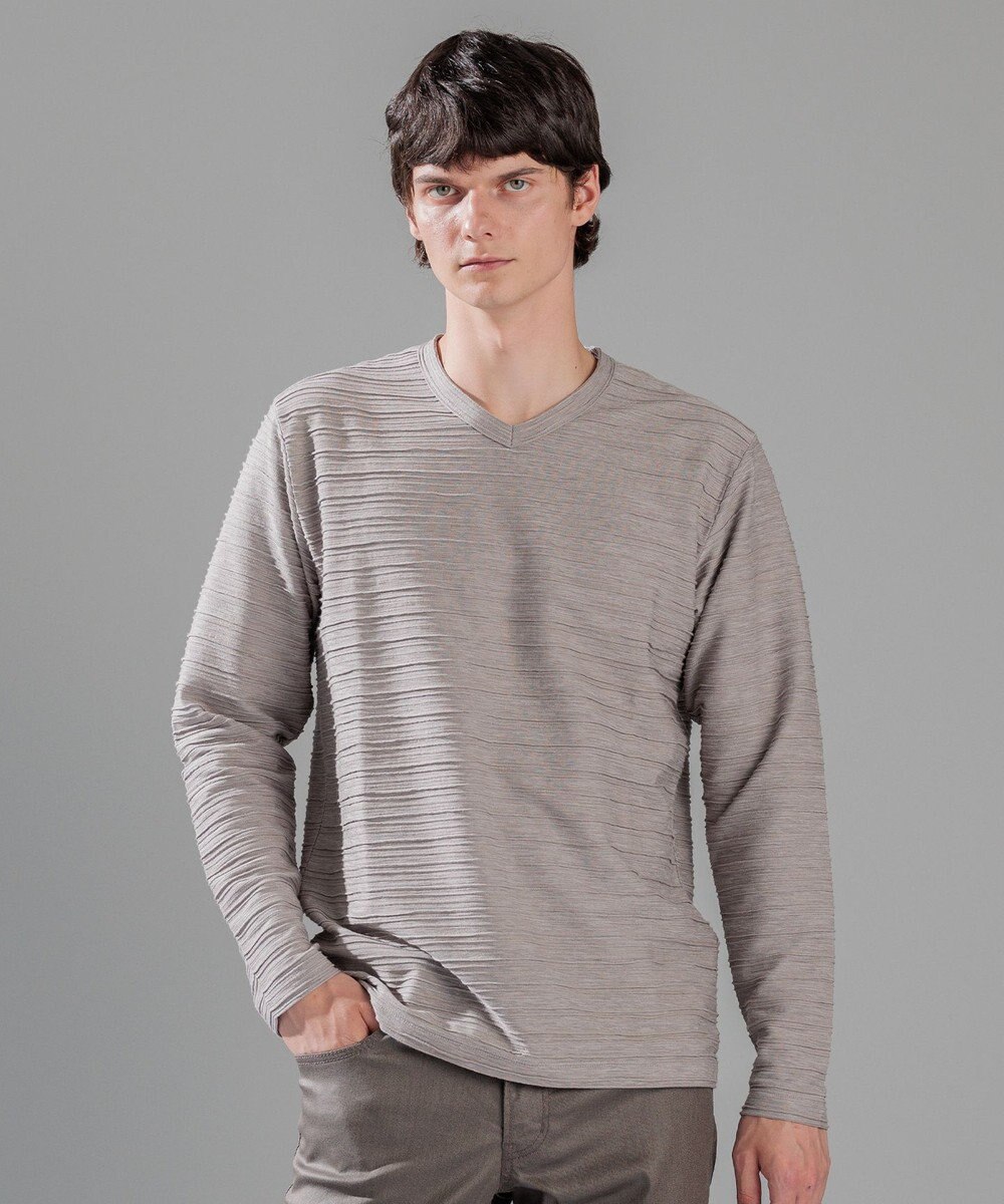 JOSEPH HOMME ストームリップル　Vネックカットソー 