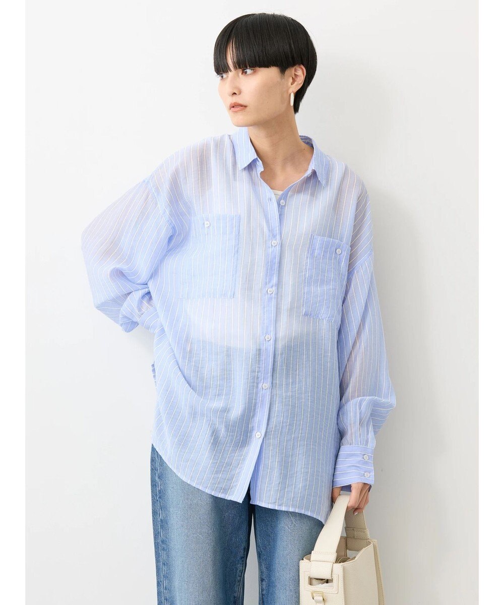 AMERICAN HOLIC シアーＣＯＯＬＷポケットシャツ 