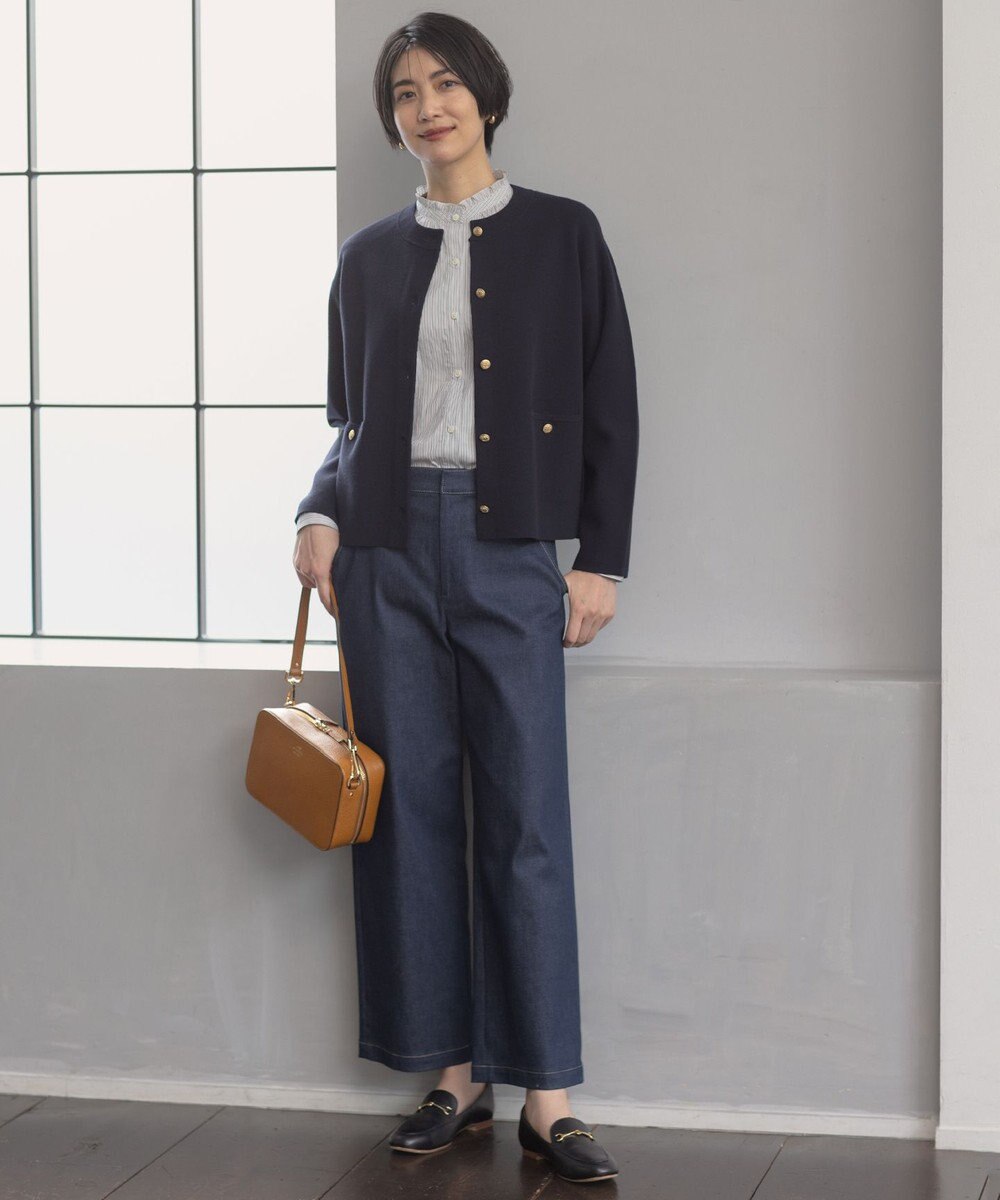 J.PRESS LADIES 【2way】レザー ショルダー バッグ 