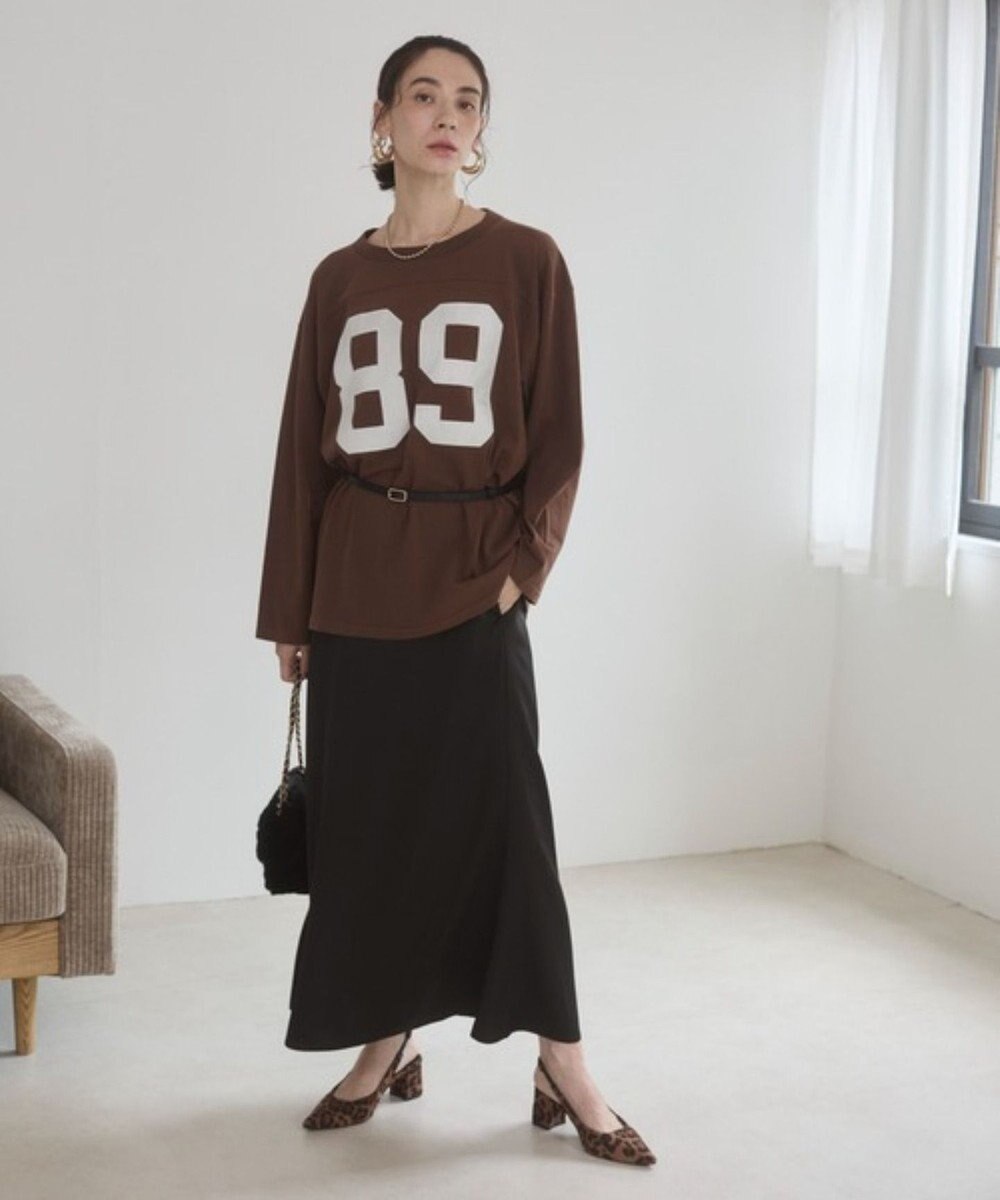 WEGO 【ANGIE VINTAGE】サテンマーメイドスカート 