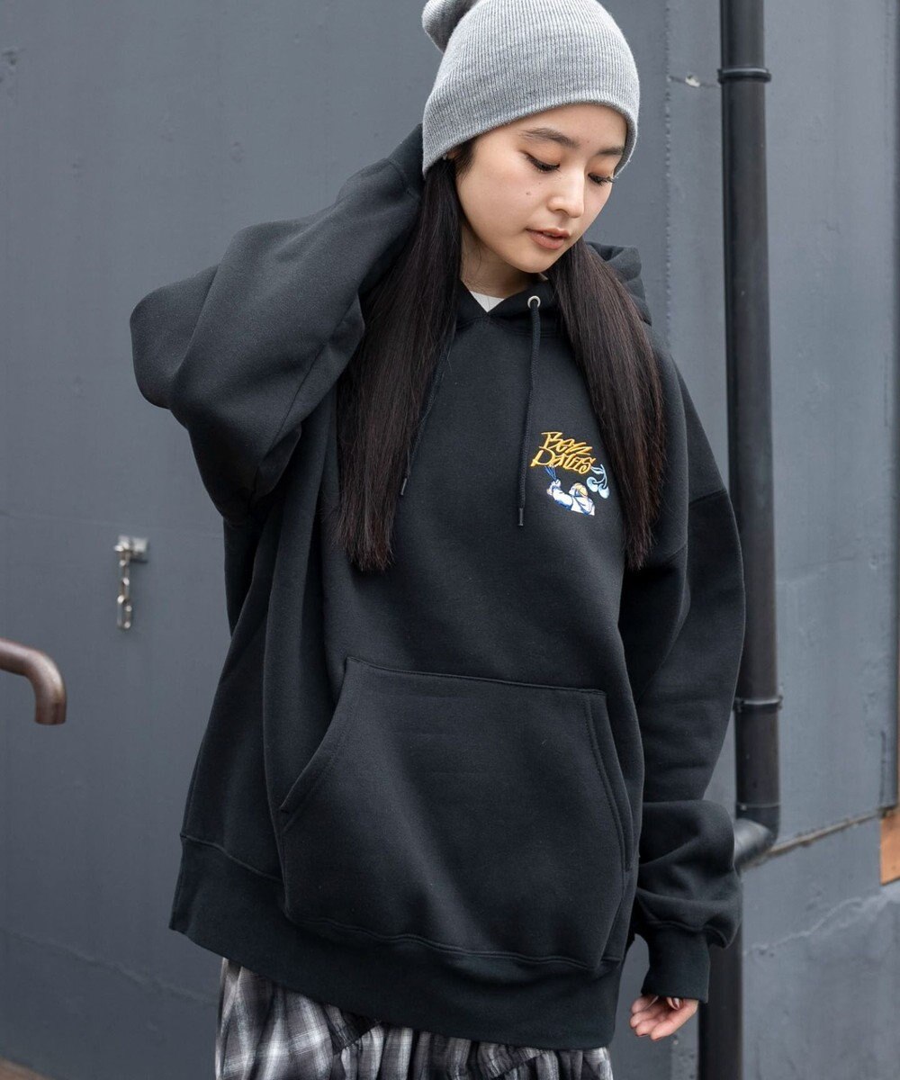 WEGO 【ユニセックス着用ITEM】別注BENDAVISグラフィックプルパーカー 