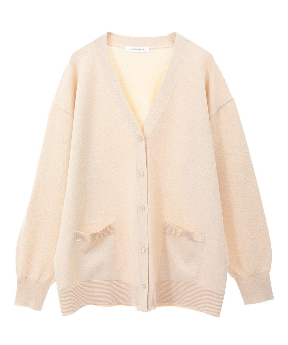 AMERICAN HOLIC Ｖネックポケット付きカーディガン 