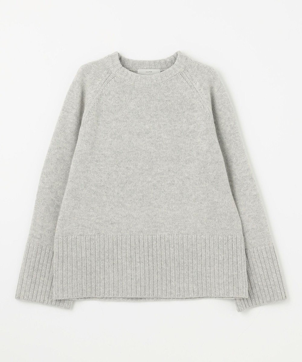 ANY 【6色展開】ラムウールラグランスリーブニット 