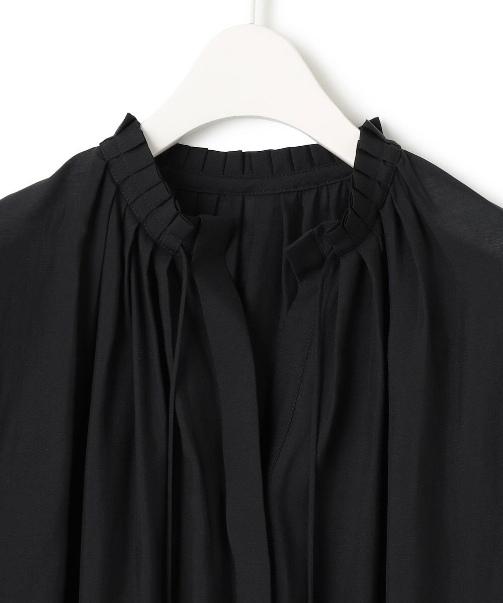 ICB 【接触冷感・速乾・洗える】 ドレープシフォン ブラウス 