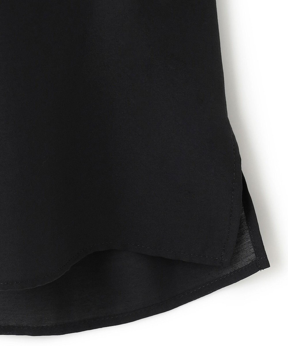 ICB 【接触冷感・速乾・洗える】 ドレープシフォン ブラウス 