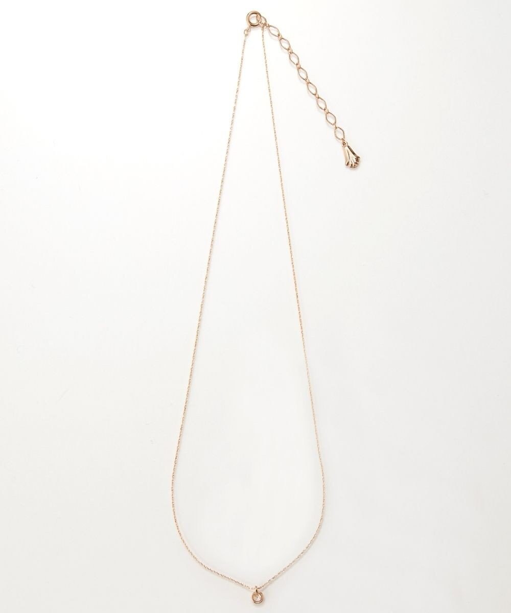 Phoebe 【限定セット】プチベゼルストーンネックレス×2wayグレースツイストラインイヤリング 