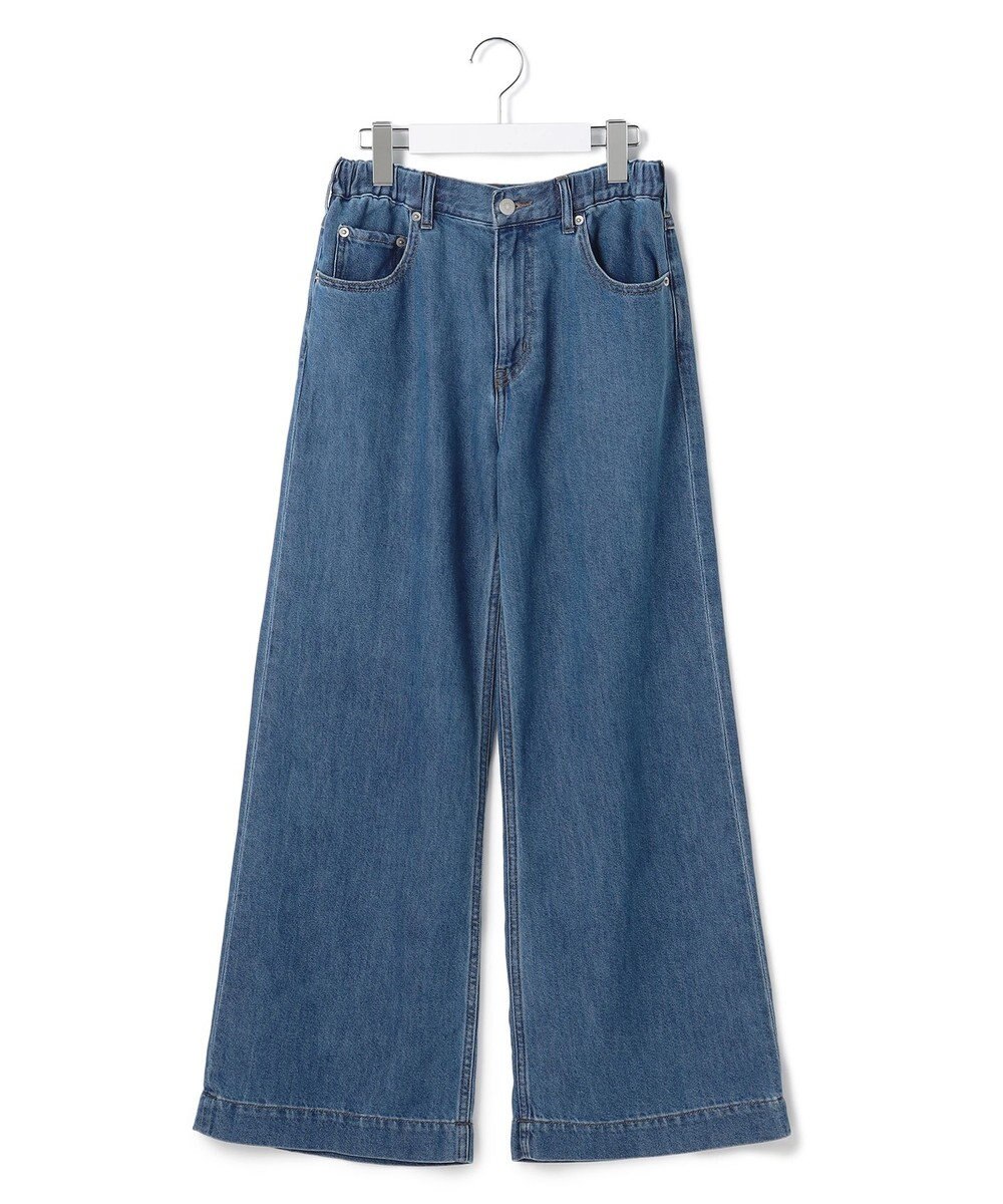 J.PRESS YORK STREET 【WOMEN】ソフトワイドデニム 