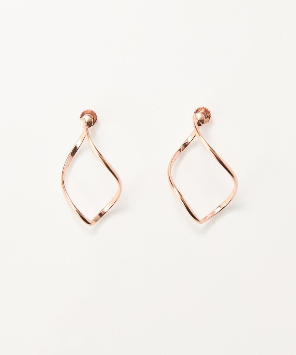 Phoebe 【限定セット】プチベゼルストーンネックレス×2wayグレースツイストラインイヤリング 