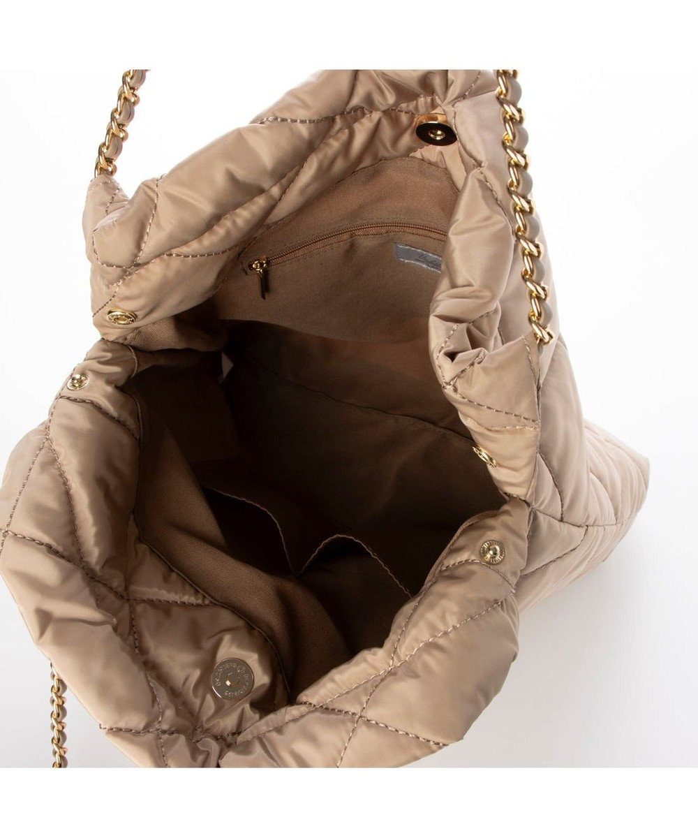 UNBILLION カシュカシュ cachecache / ナイロンキルティングチェーン手提げトート 