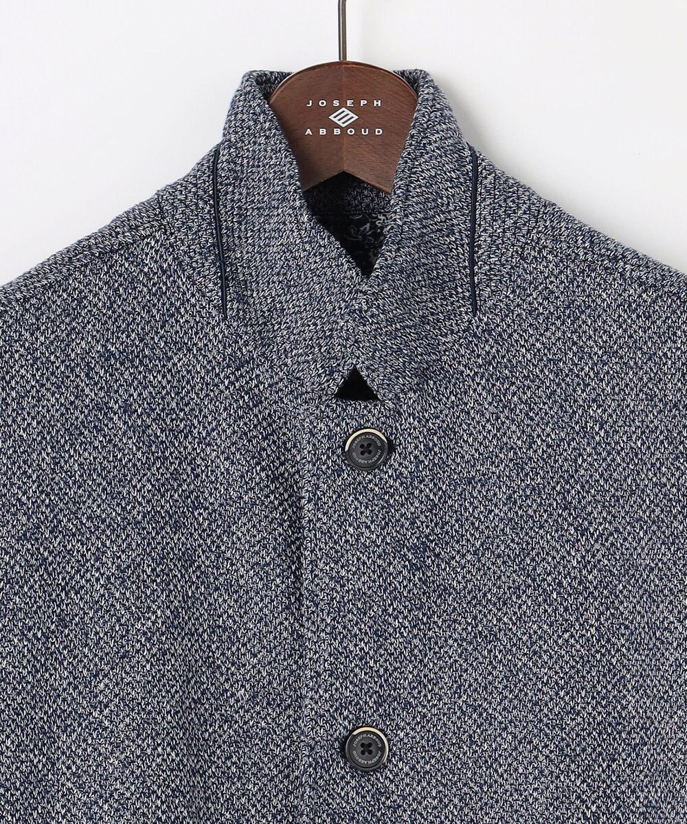 JOSEPH ABBOUD 【ストレッチ/カーディガンジャケット】コットンメランジジャージー ジャケット 
