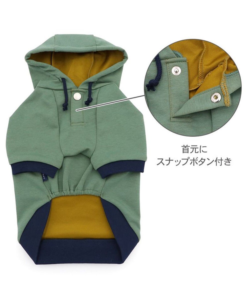 PET PARADISE J.PRESS エンボス ロゴパーカー 中型犬 大型犬 