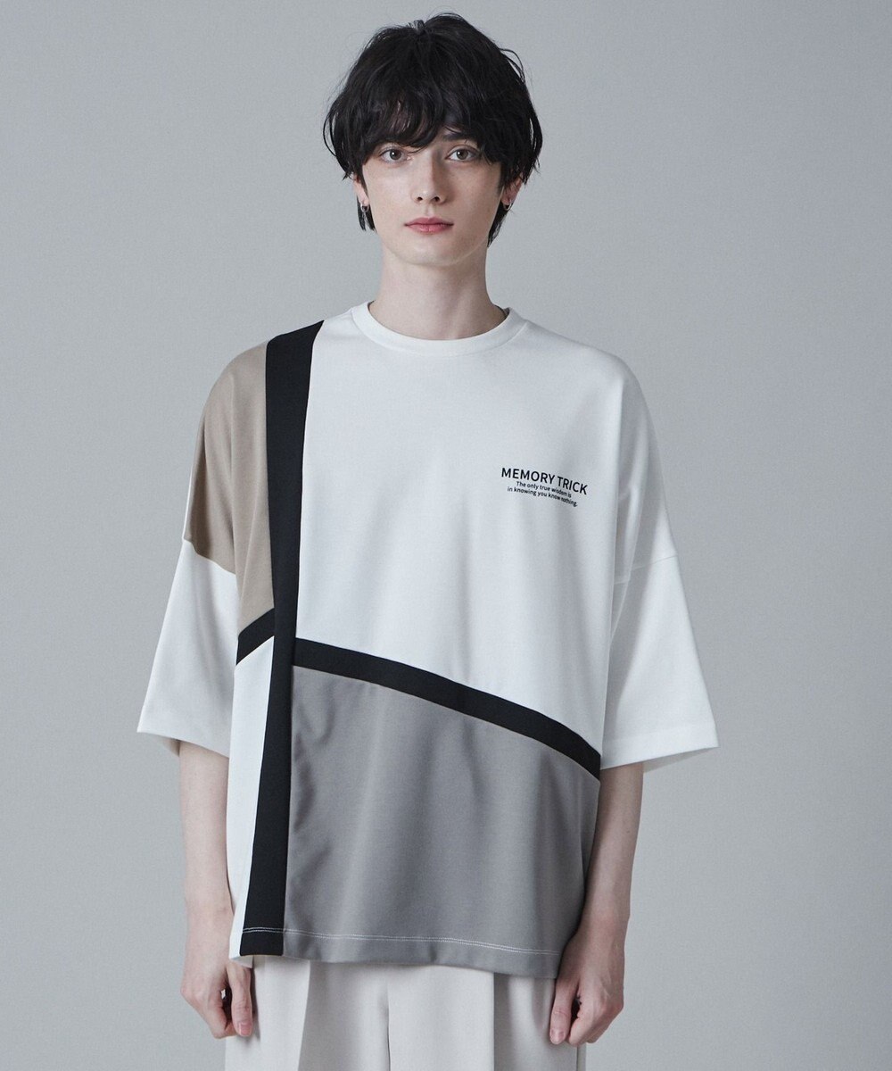 WEGO ドルマンポンチカラーブロックT（S） 