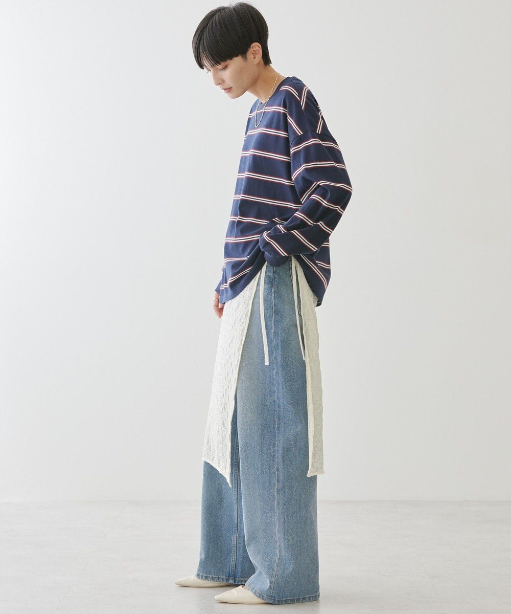 AMERICAN HOLIC ランダムボーダーＢＩＧ　Ｔシャツ 