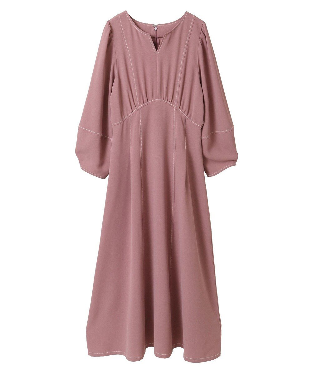 Green Parks ・ＥＬＥＮＣＡＲＥ　ＤＵＥボリュームスリーブワンピー 