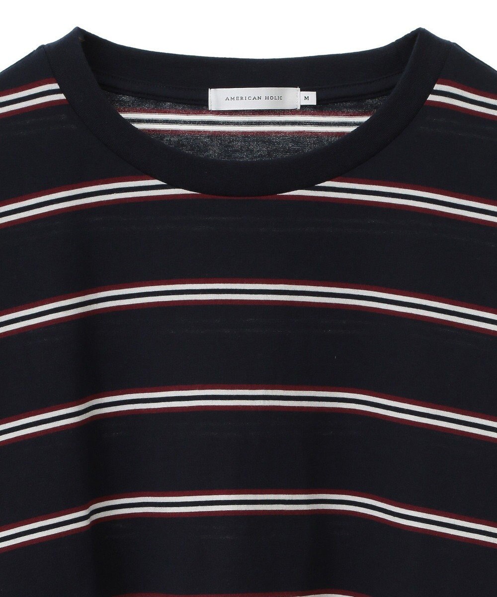 AMERICAN HOLIC ランダムボーダーＢＩＧ　Ｔシャツ 