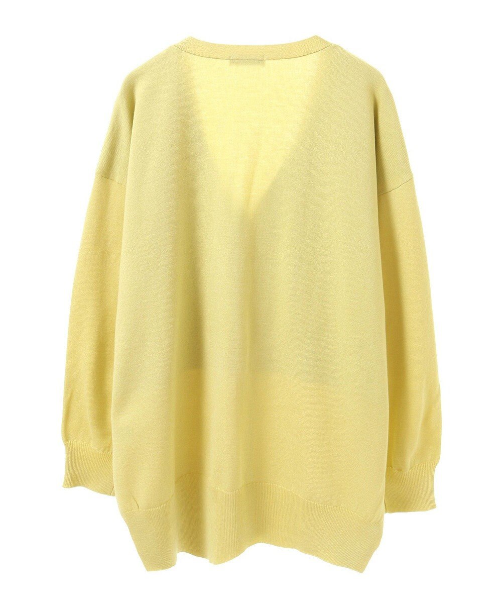 earth music&ecology レイヤード風ニットカーディガン 