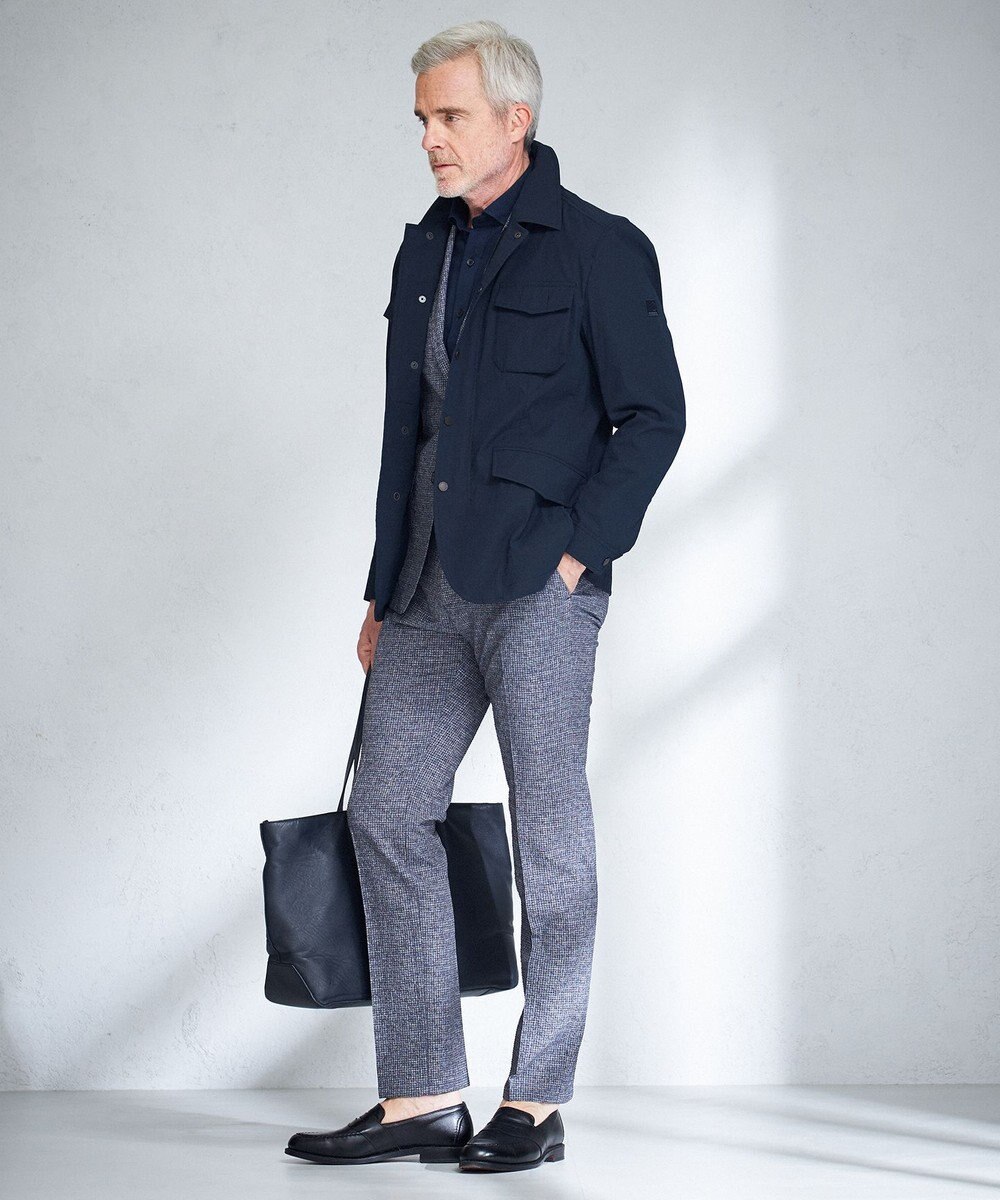 JOSEPH ABBOUD 【キングサイズ・ウエストも伸びる！/驚きの多機能性】ライトウェーブ パンツ 