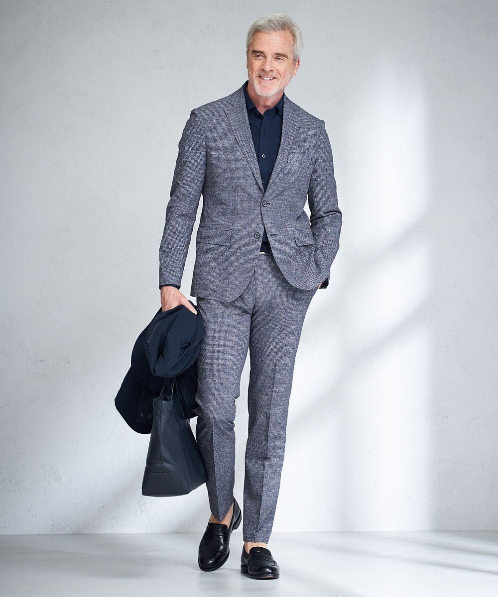 JOSEPH ABBOUD 【キングサイズ・ウエストも伸びる！/驚きの多機能性】ライトウェーブ パンツ 