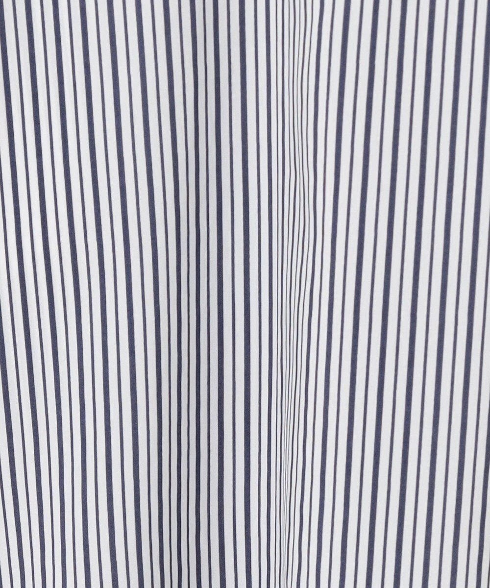 ANY 【新色追加】スキッパーネック袖タックブラウス 