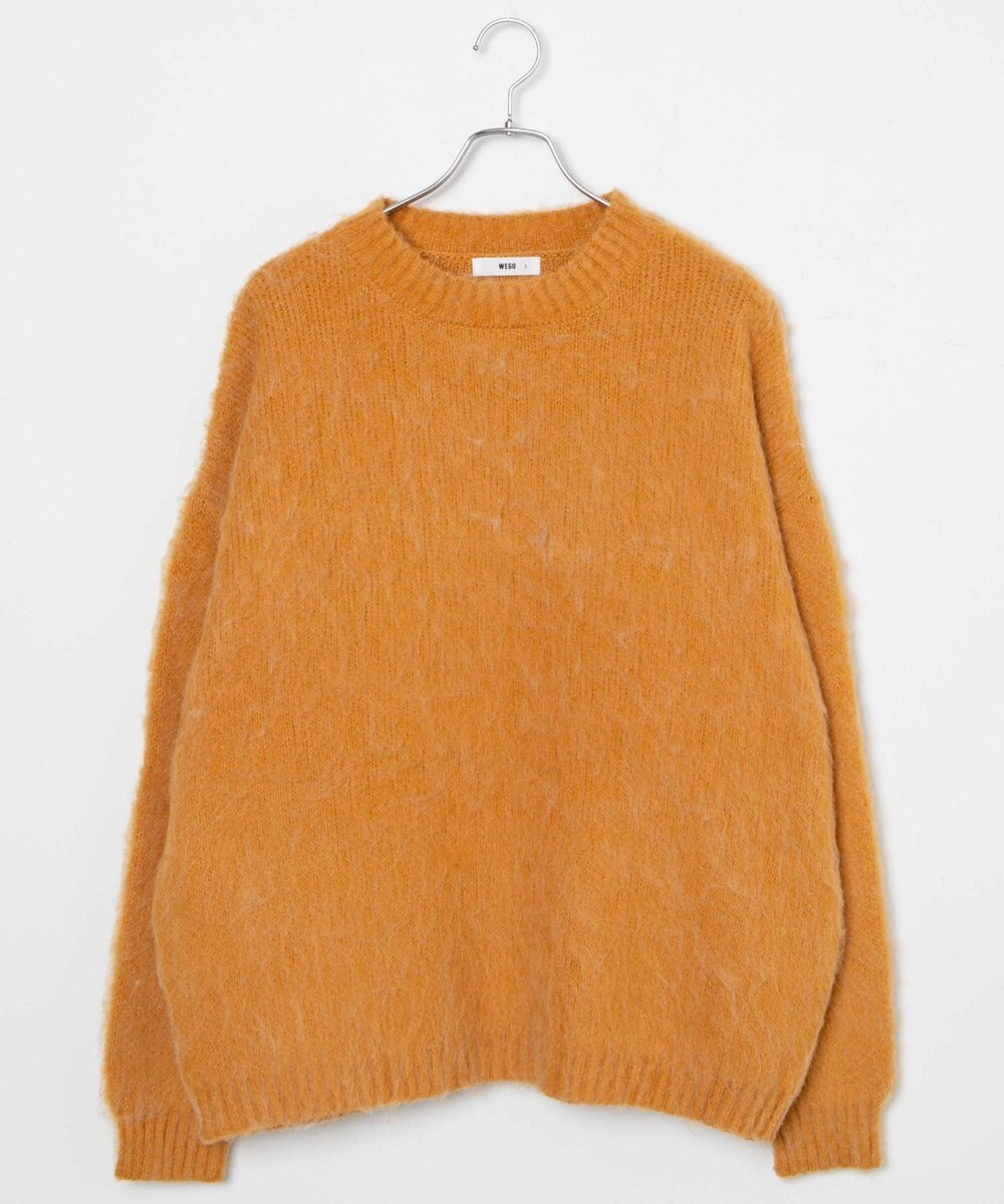 WEGO モヘアライクBIGプルオーバー 