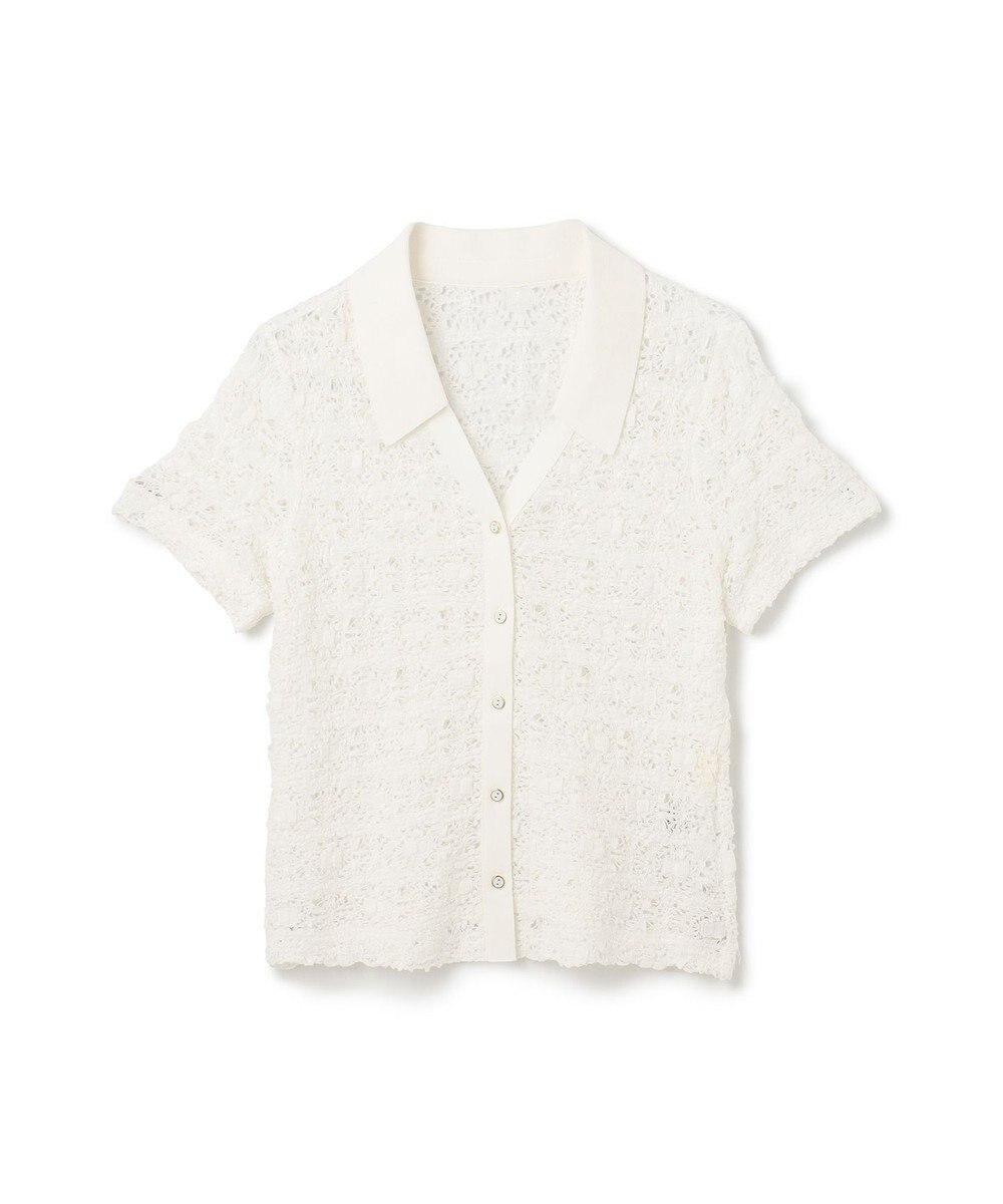 GRACE CONTINENTAL レースカットスキッパートップ 