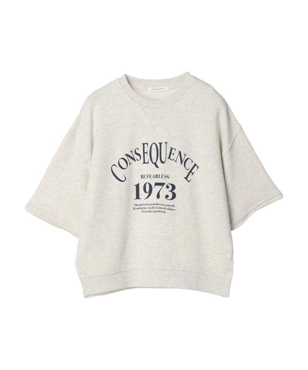 AMERICAN HOLIC ミニ裏毛ロゴカットプルオーバー2 