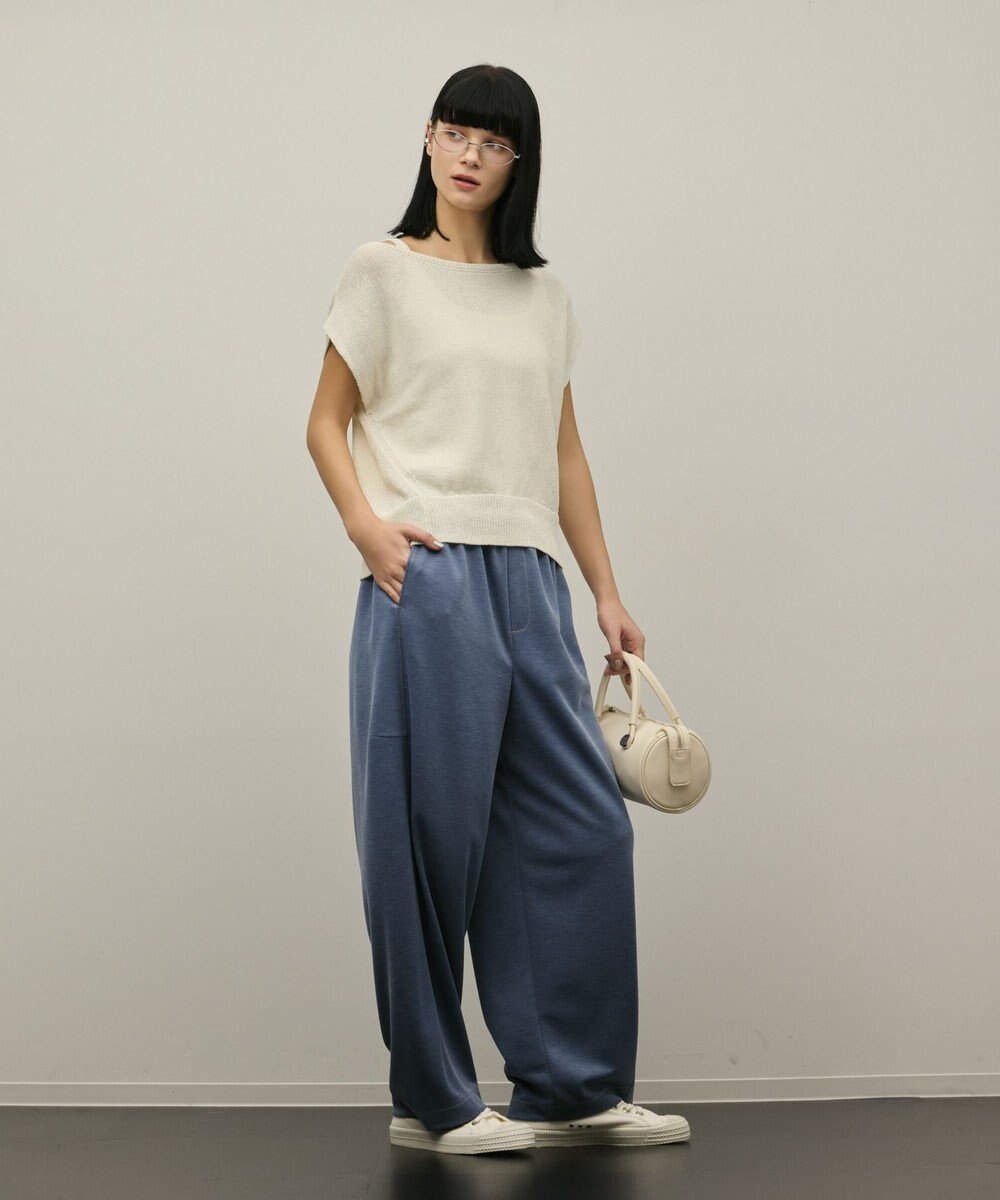 GRACE CONTINENTAL ドルマンルーズニットトップ 