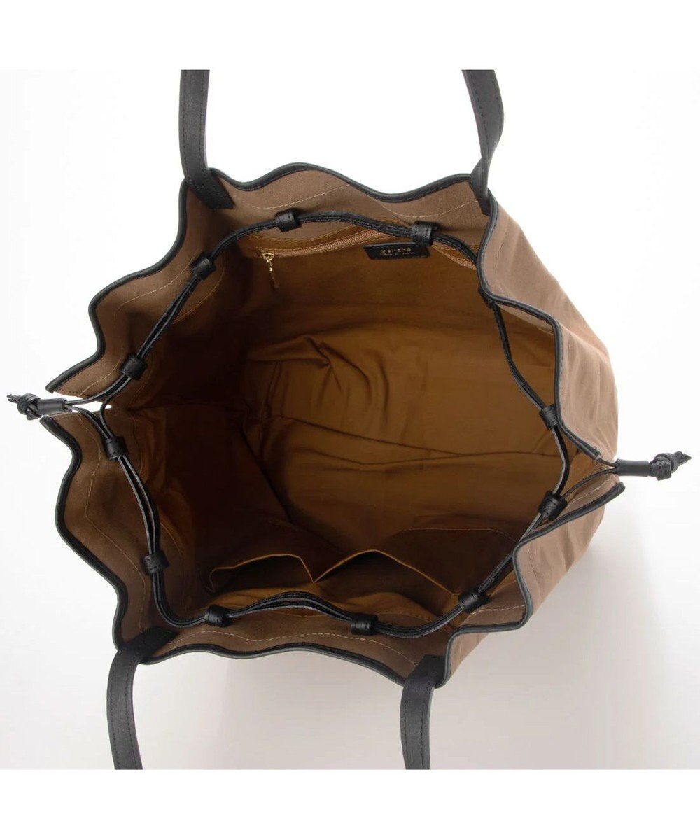 UNBILLION preche パラフィン防水キャンバスドロストトートバッグ 