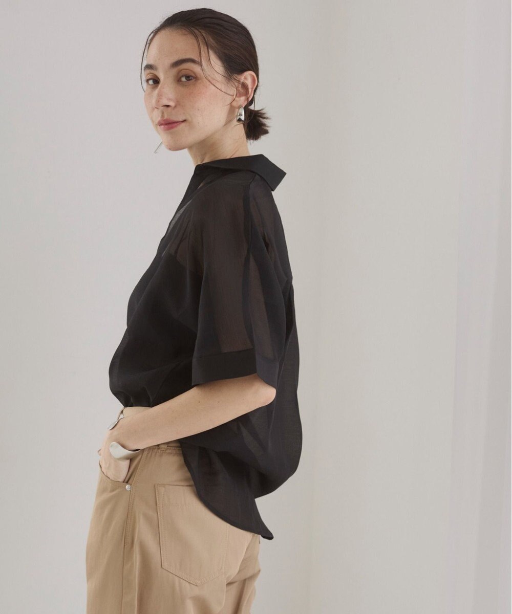 WEGO 【ANGIE VINTAGE】スキッパーシアーシャツ 
