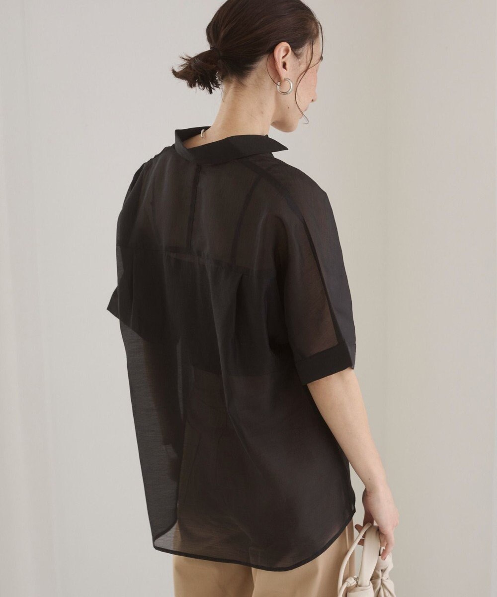 WEGO 【ANGIE VINTAGE】スキッパーシアーシャツ 