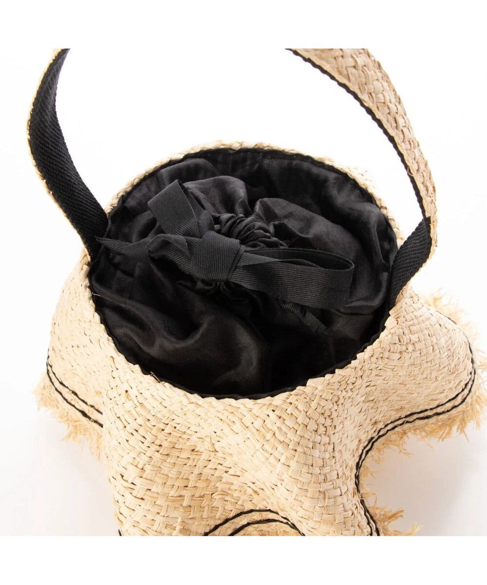 UNBILLION kakatoo ラフィアラッフルステッチワークワンショルダー 