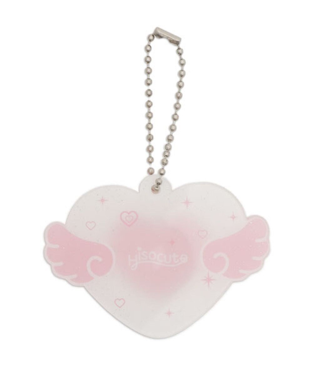 WEGO 【痛バ＆推し活グッズ】ハートエンジェルIDフォトケースキーホルダー 