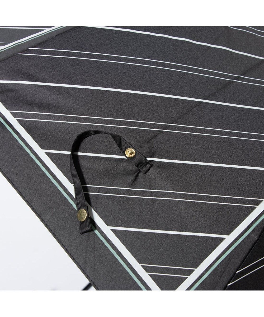 UNBILLION cache nez / ストライプスカーフプリントバルーンショートパラソル 