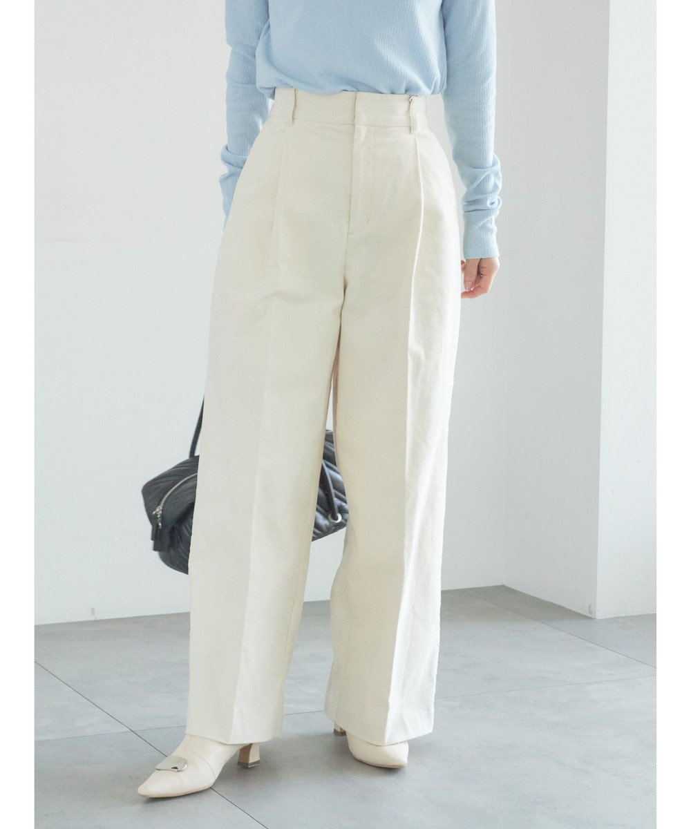 Te chichi 【宮本茉由着用】コーデュロイワイドパンツ 