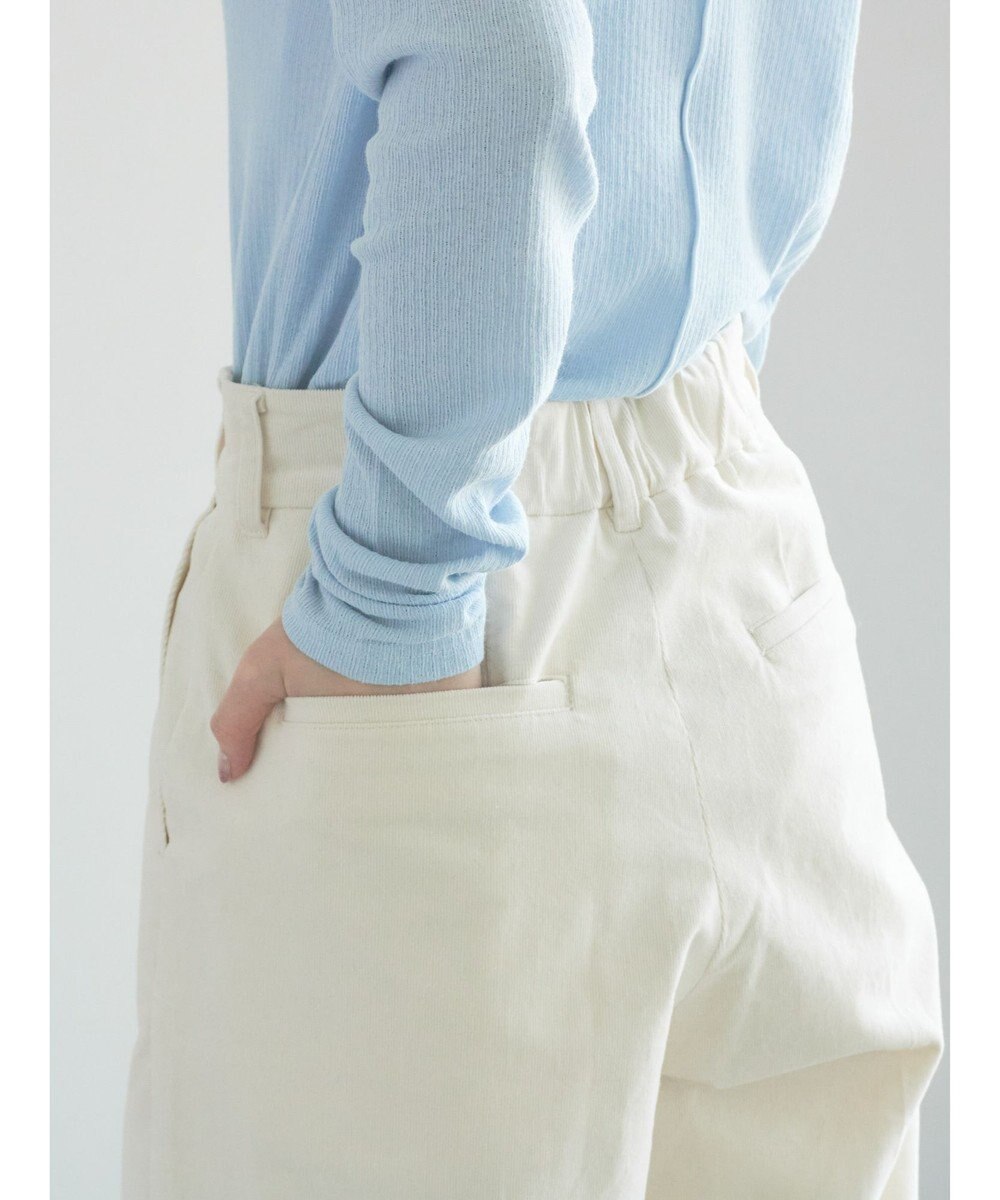 Te chichi 【宮本茉由着用】コーデュロイワイドパンツ 