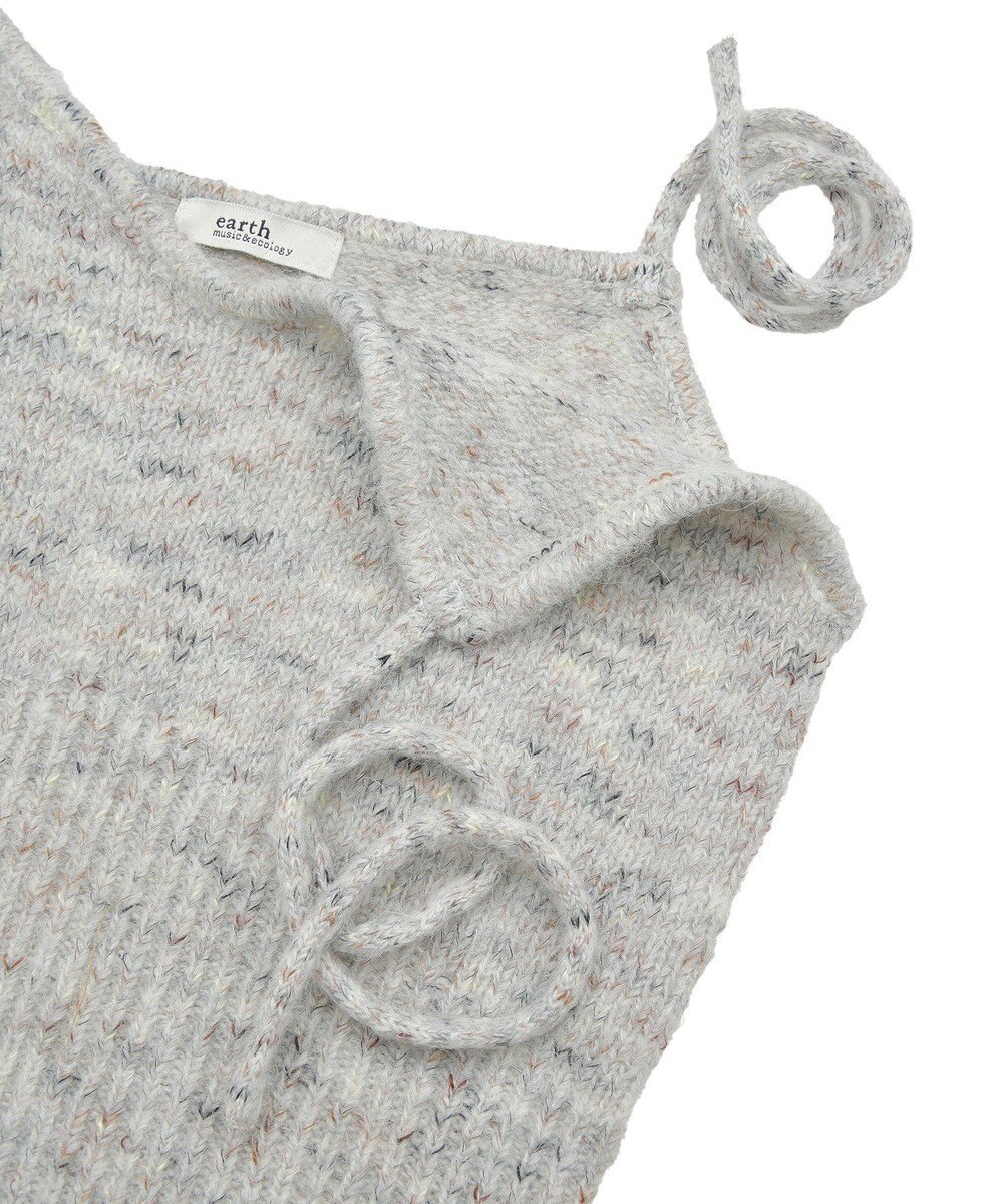 earth music&ecology 【WEB限定】SET2点ショートカーディガン＋リボンキャミソール 