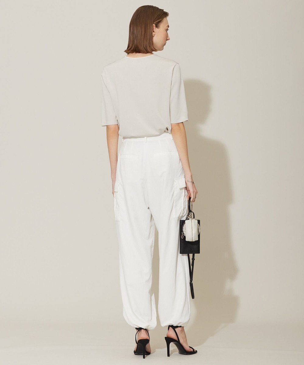 ICB 【接触冷感・UVカット・撥水・洗える】 ナイロンタスランツイル パラシュートカーゴパンツ 