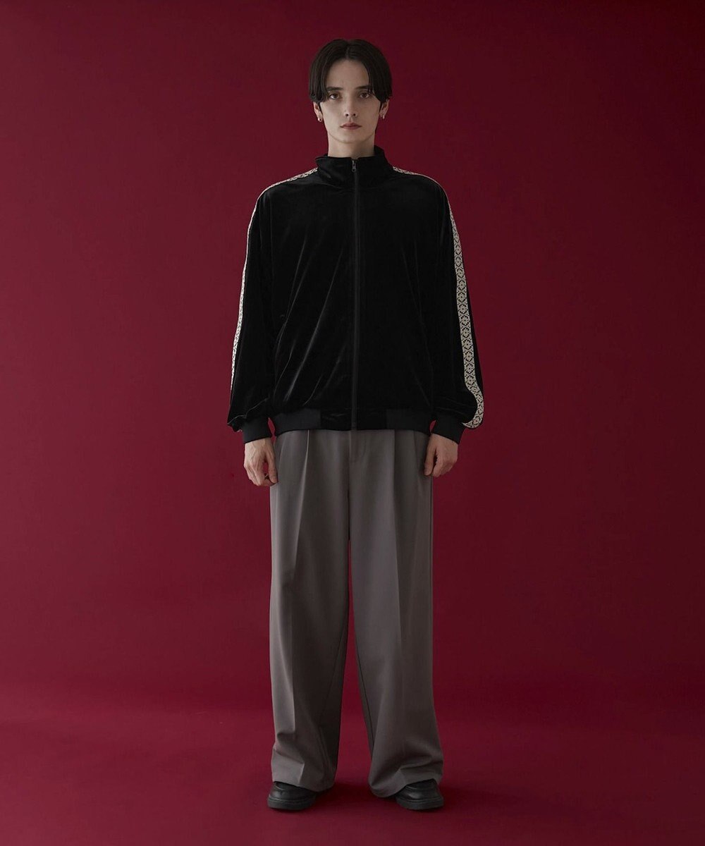 WEGO ベロアライントラックジャケット 