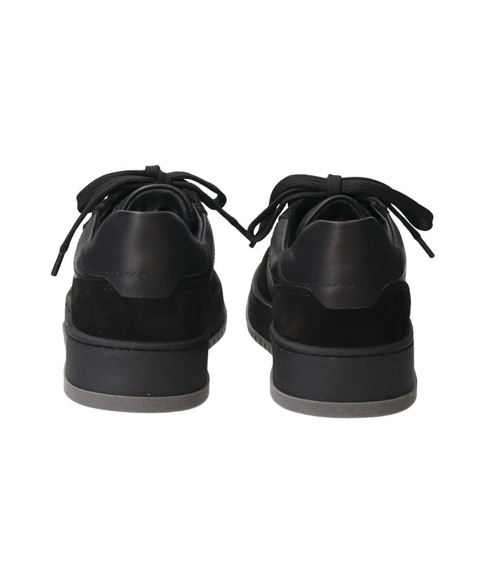 INTER-CHAUSSURES 【QUSHELI】異素材コンビレースアップスニーカー 