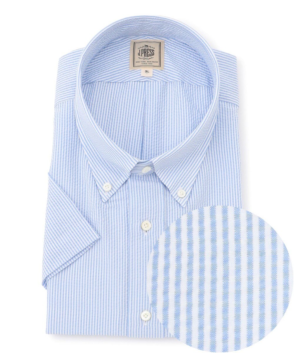 J.PRESS MEN 【KING SIZE / BEAT HEAT SYSTEM】半袖シャツ / B.D. 