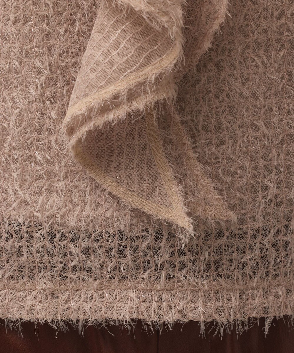 GRACE CONTINENTAL バックフレアチュールトップ 