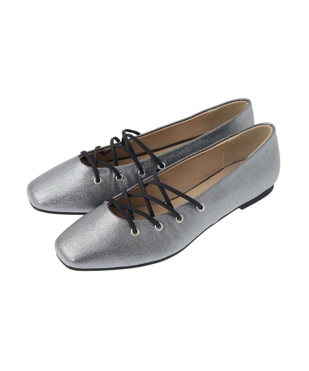 Green Parks ・ｓｏｕｖｅｎｉｒｖｅｌｌｅ　レースアップパンプス 