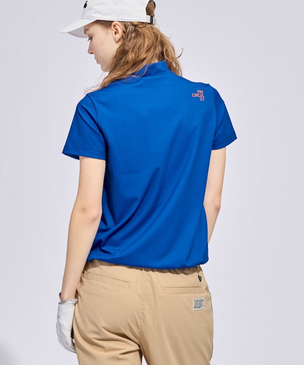 PW CIRCULUS 【WOMEN】ポケットモックネック ゴルフウェア レディース 