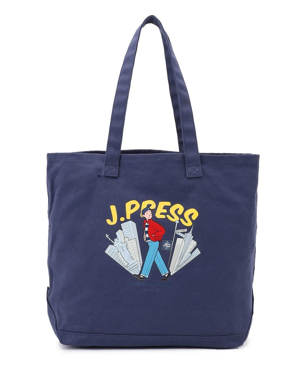 J.PRESS MEN 【AaronChang】【UNISEX】コットンキャンバス トートバック 