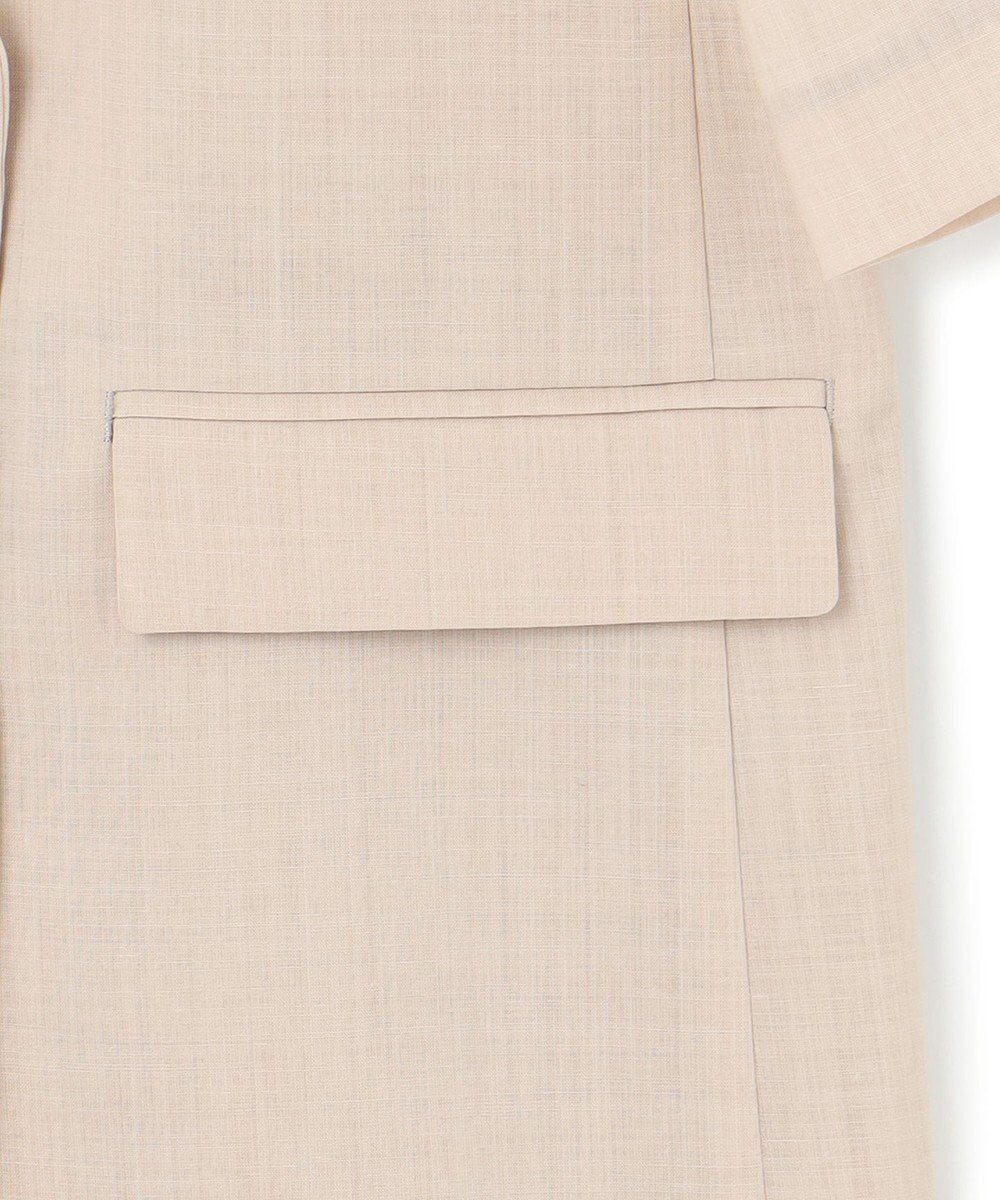 ICB L 【洗える】Peラミーシアータフタジャケット 