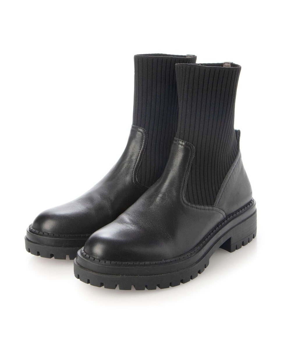 MODE ET JACOMO <MODE ET JACOMO>タンクソールニットブーツ 