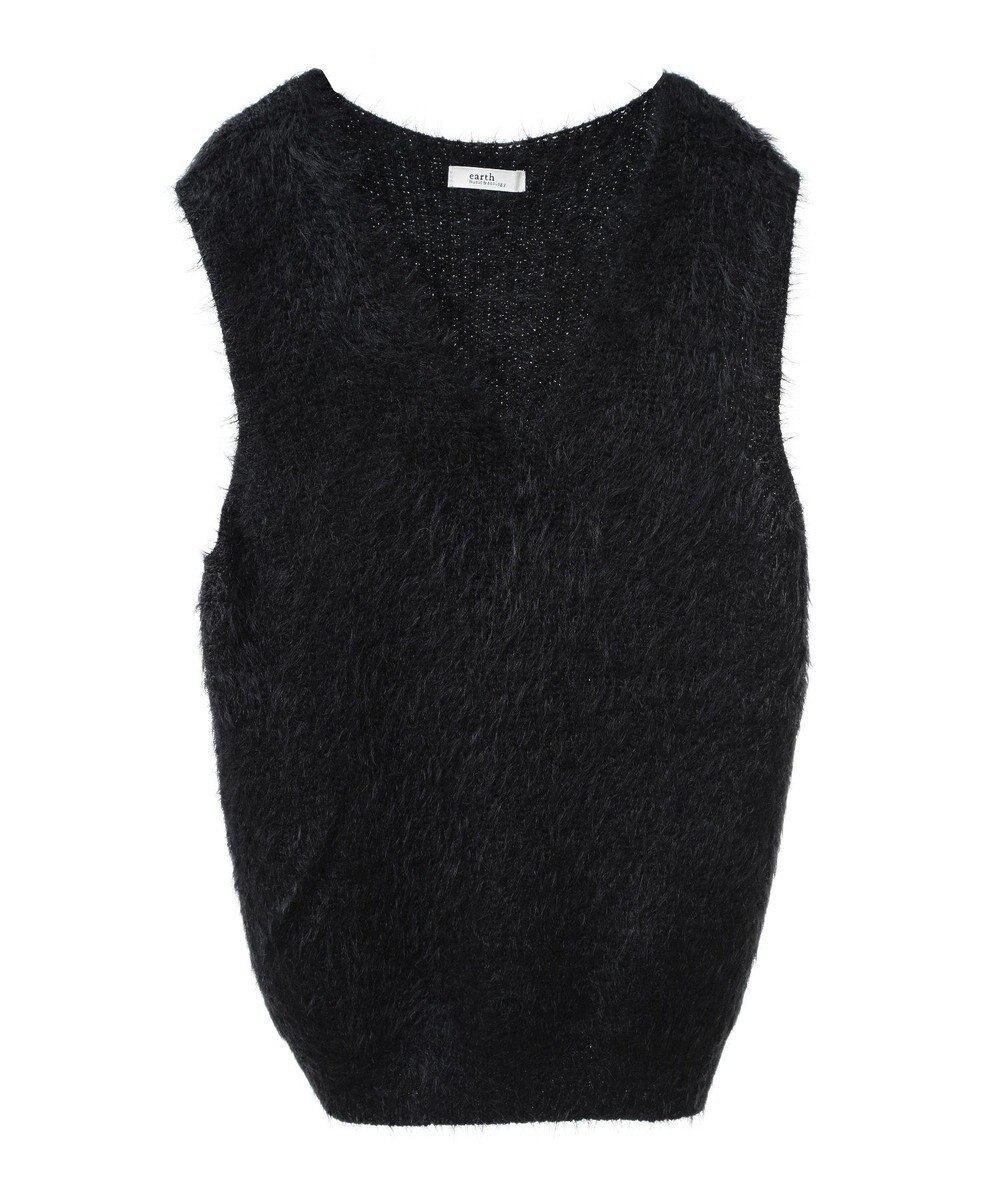 earth music&ecology シャギーベスト 