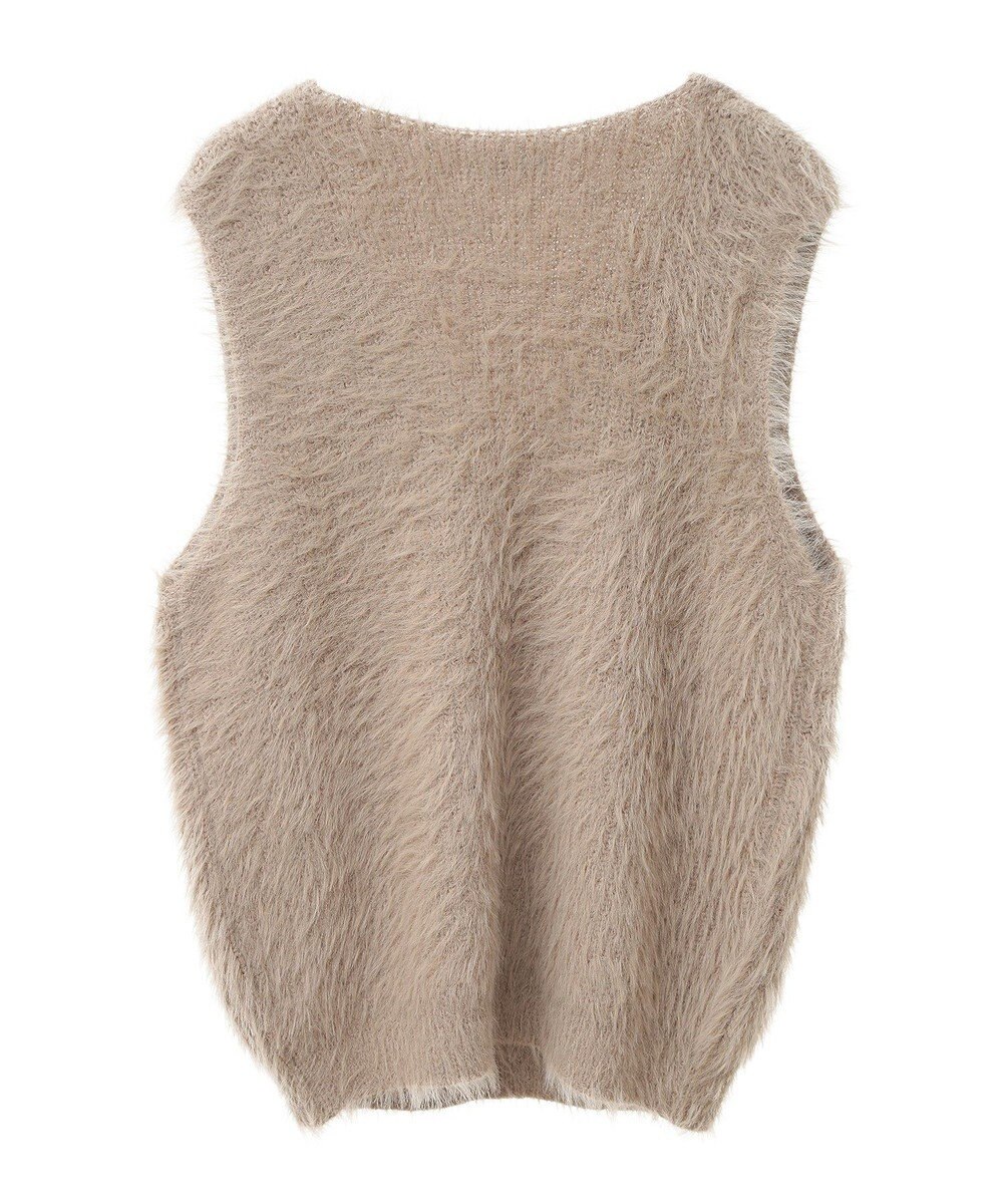 earth music&ecology シャギーベスト 