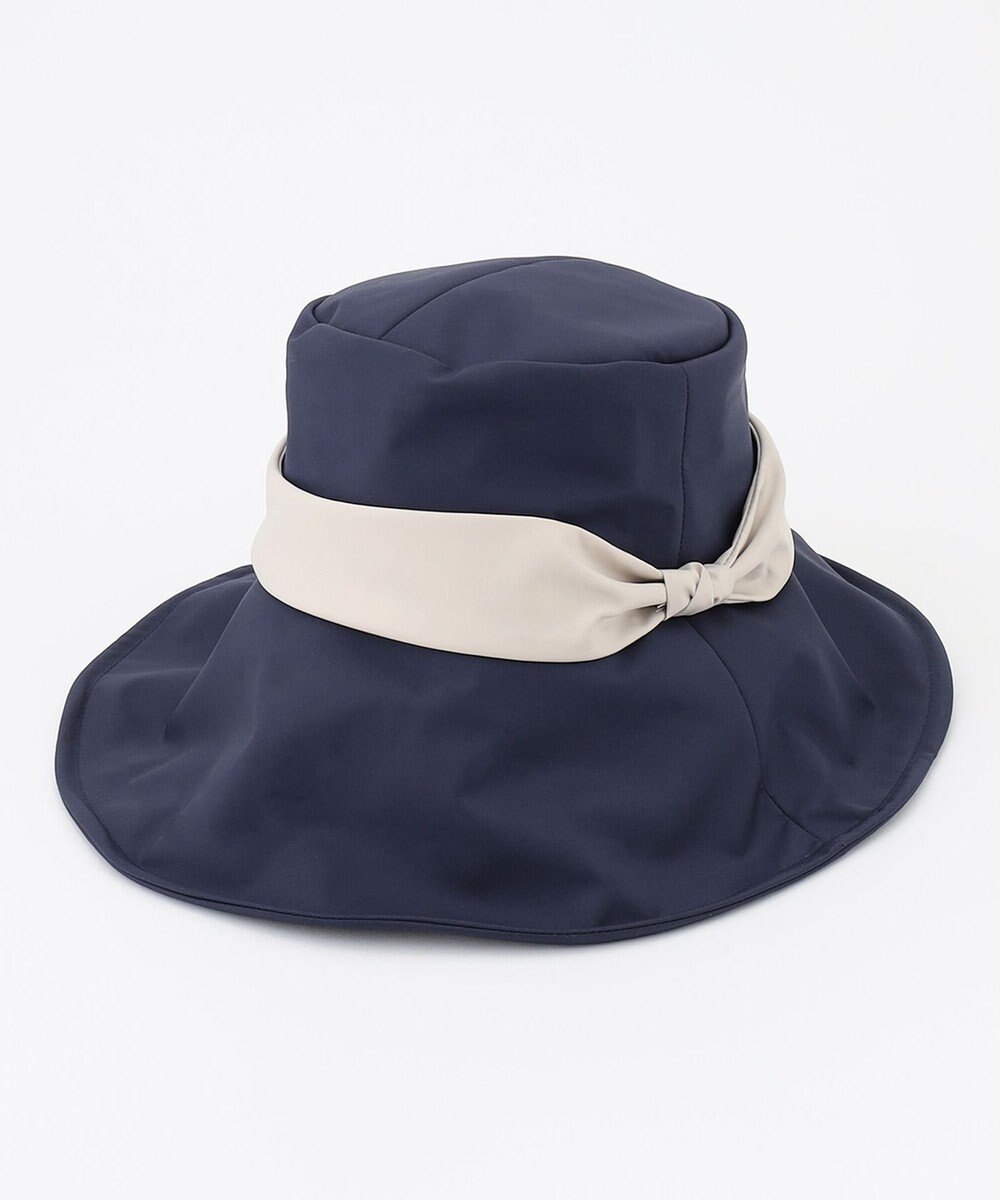 自由区 【撥水・洗える】ワイドブリム ハット 