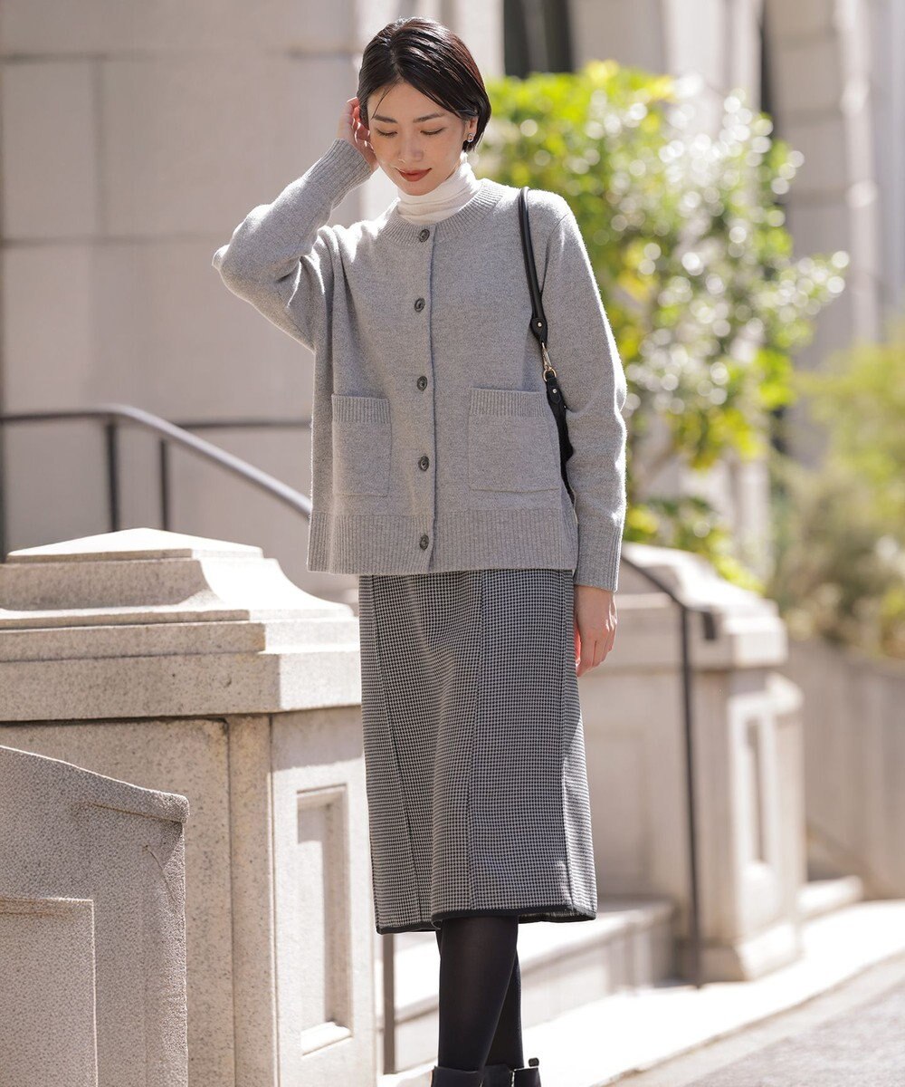 J.PRESS LADIES S CAT ニット カーディガン 